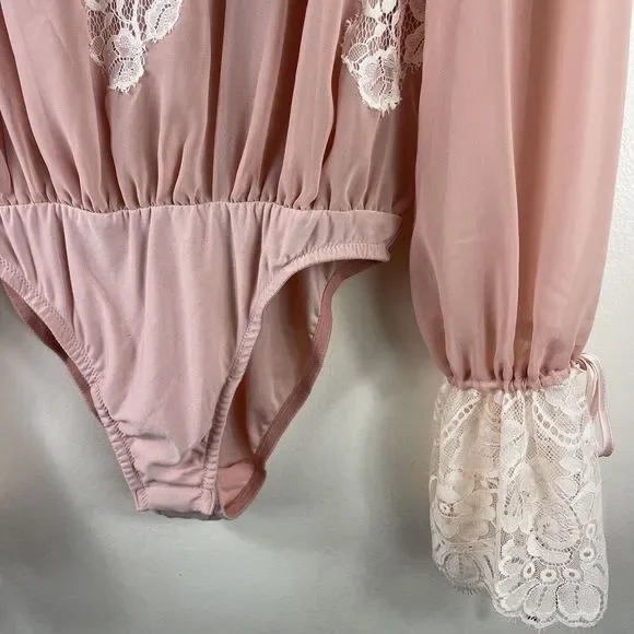 We are HAH Hot As‎ Hell Queen 4 A Day Bodysuit Copper Rose - Picture 6 of 16